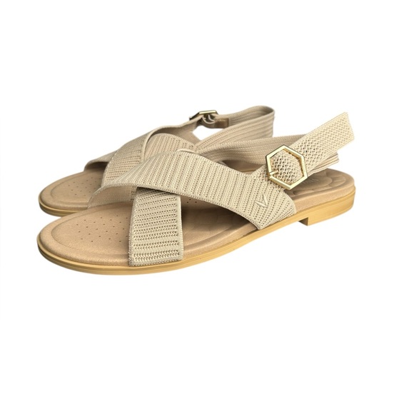NWOT VIVAIA Arch Pro AdaptAll Sandals Pamela in Almond Size EU 41.5 US 11.5 - Picture 2 of 9